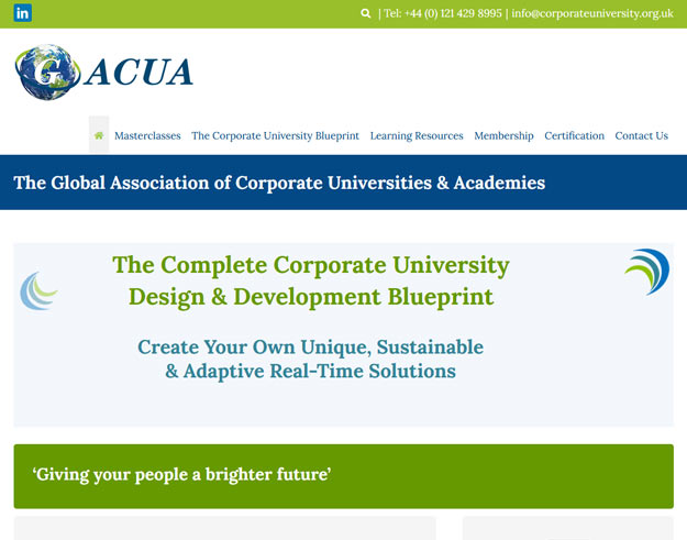 G-Acua Global Academy Of Corporate Universities & Academies